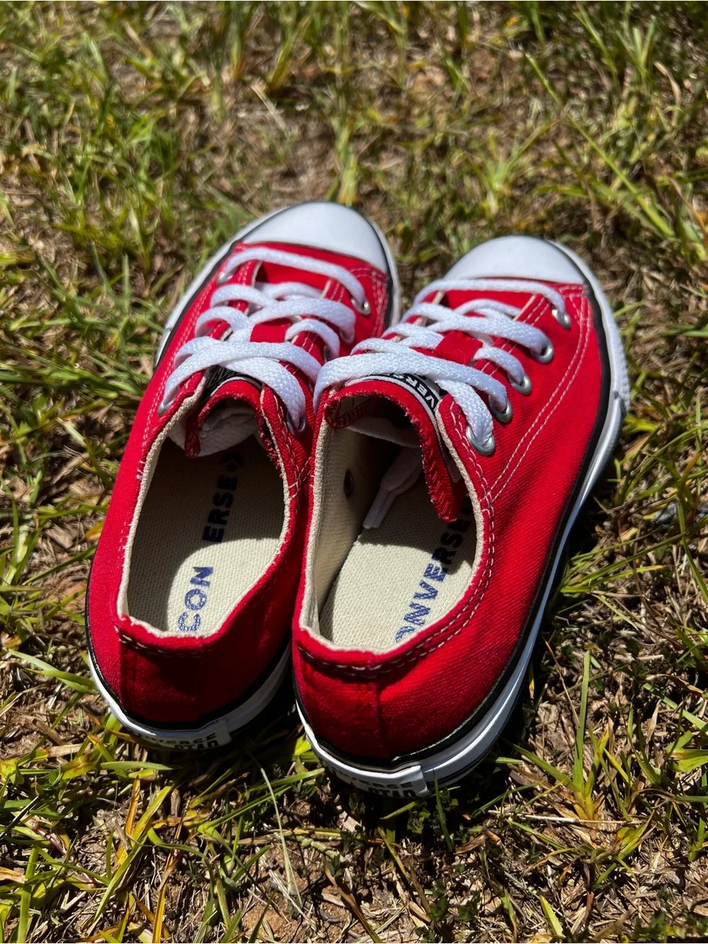 CLEAN Converse size 12.5c Toddler Chuck Taylor All Star Red shoes